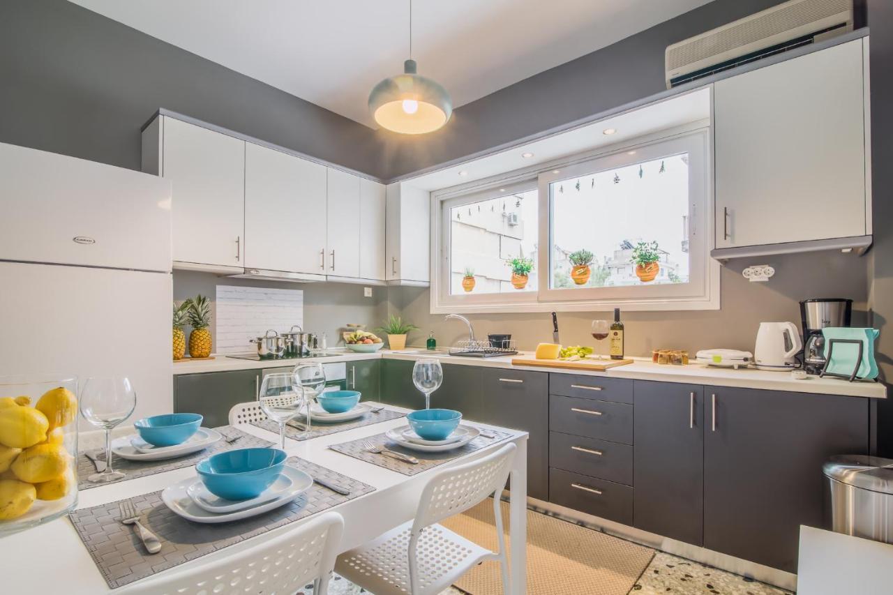 Glyfada'S Central Apartment Athena Bagian luar foto